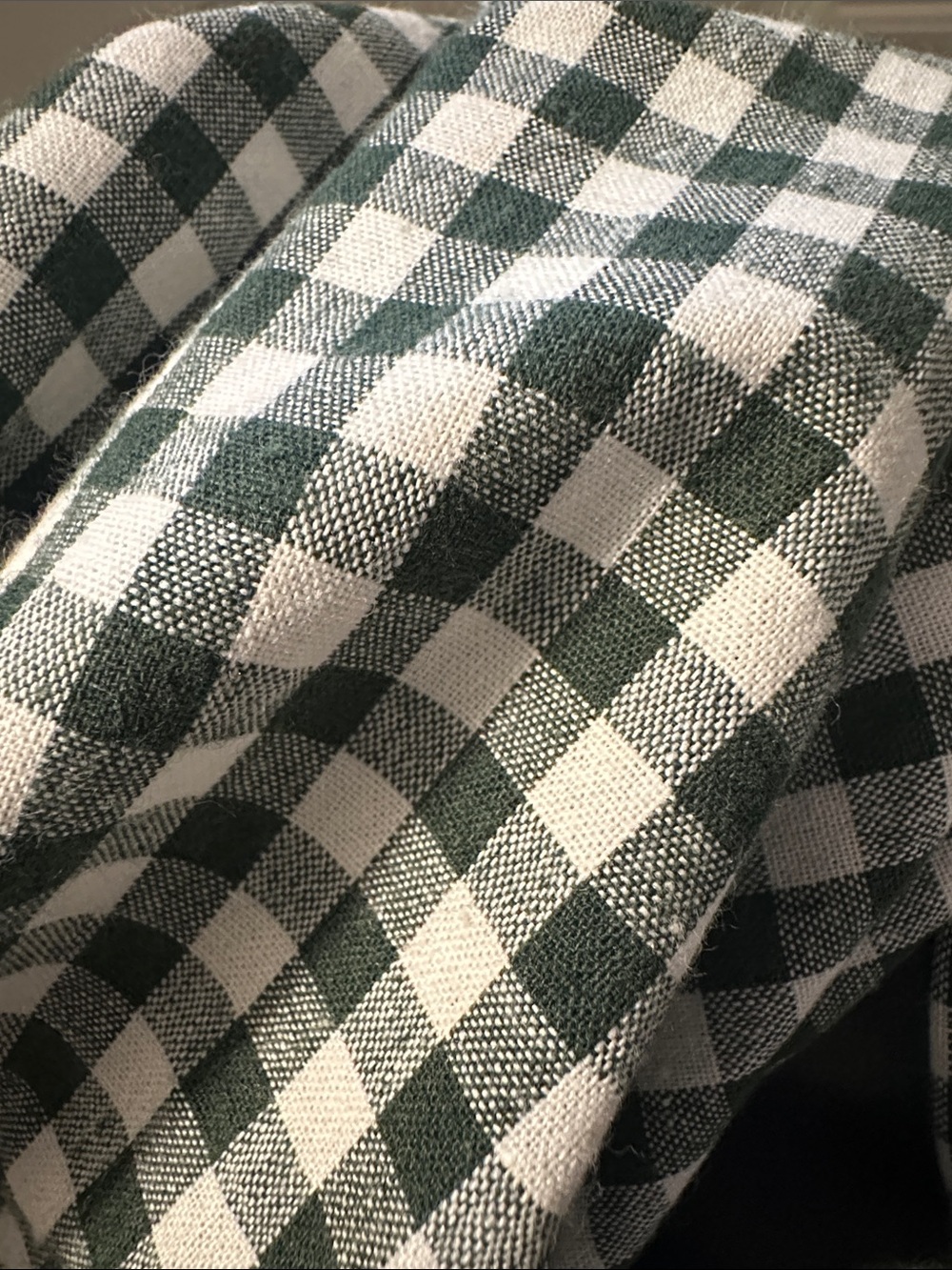 New with Tag! Commense Gingham Halter Maxi Dress in Green and White sz L - Picture 3 of 10